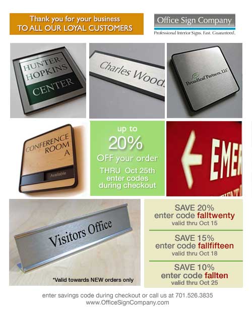 Board Room Signs from www.OfficeSignCompany.com