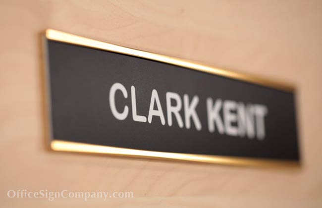 Premium door signs and personalized doors signs from Office Sign Company